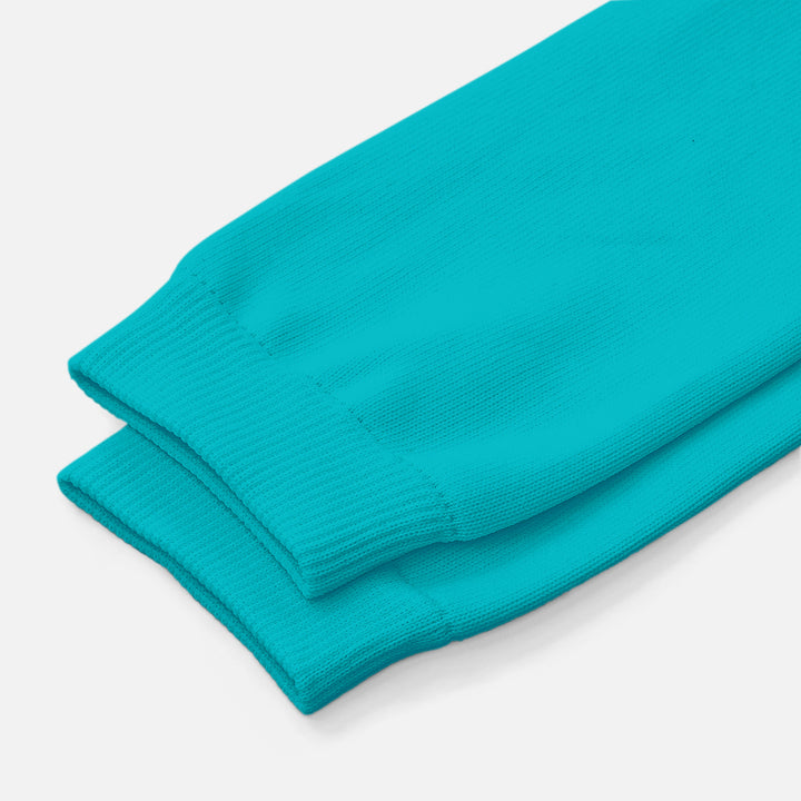 Teal Scrunchie Leg Sleeves