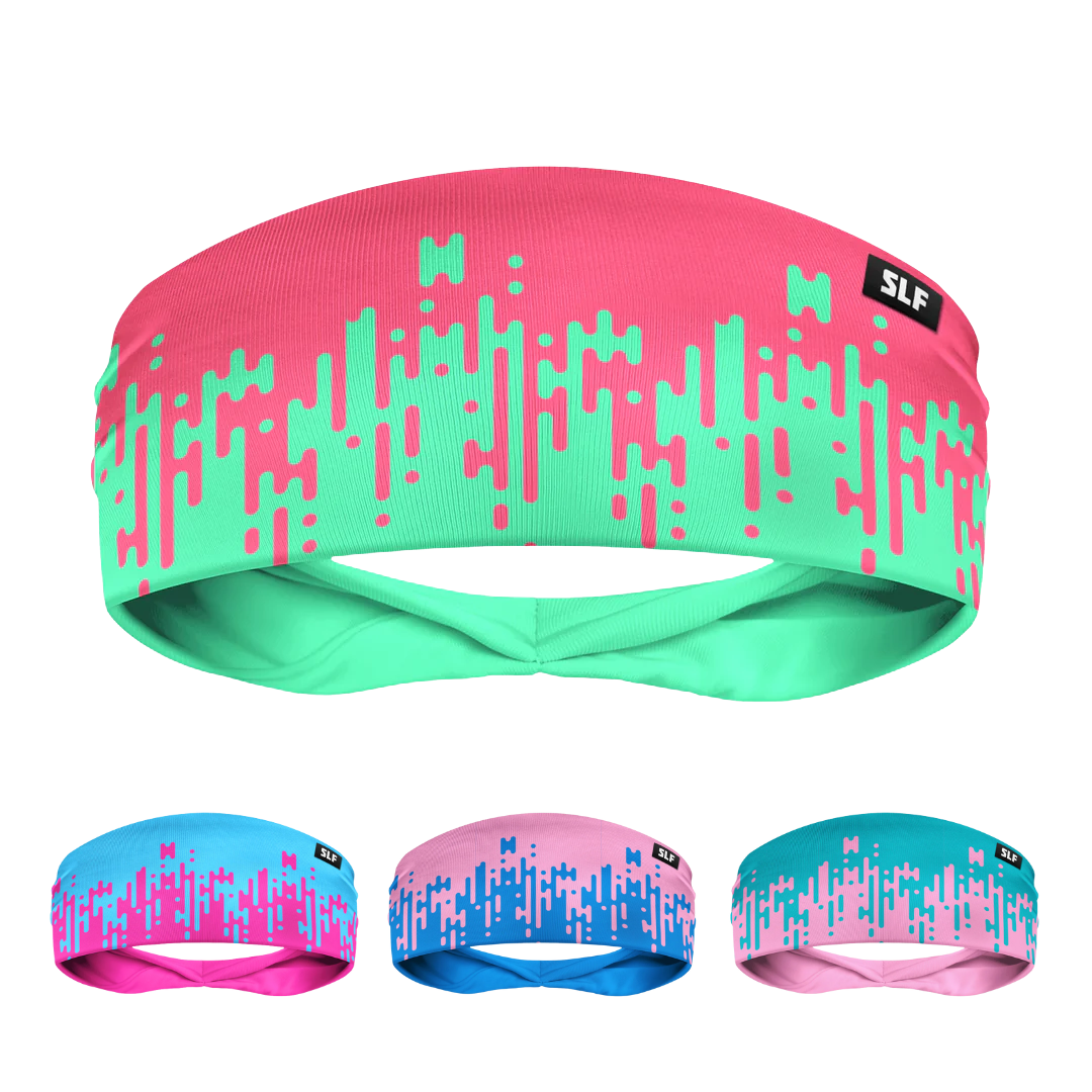 Pixel Drip Headband