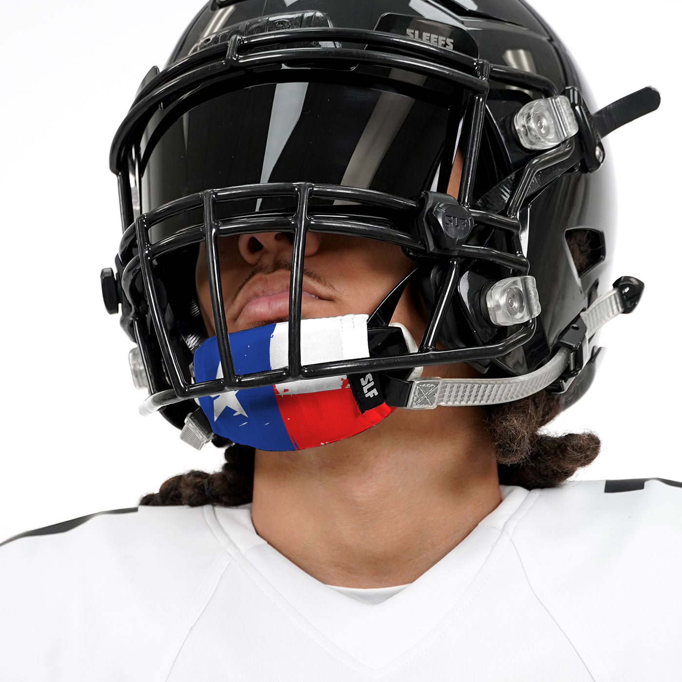 Texas State Flag Chin Strap Cover
