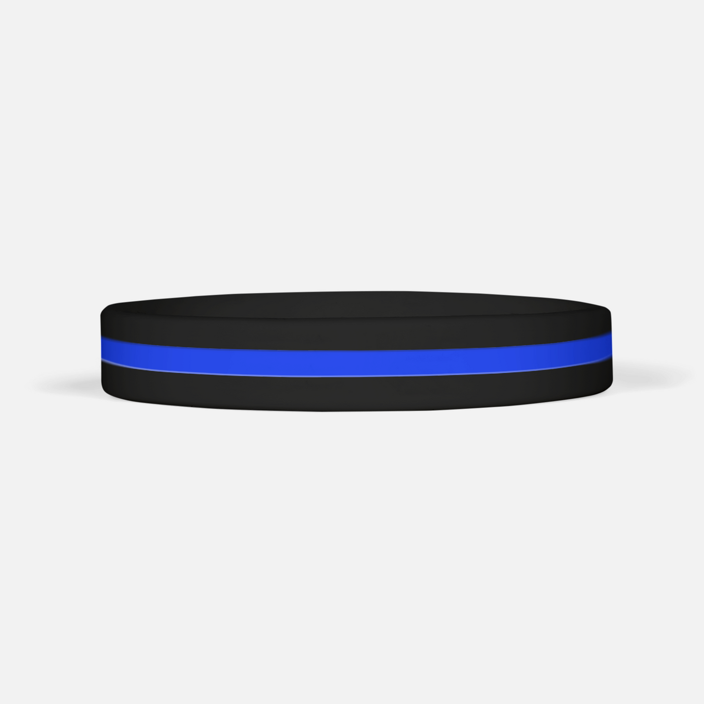 Thin Blue Line Motivational Wristband