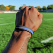 Thin Blue Line Motivational Wristband