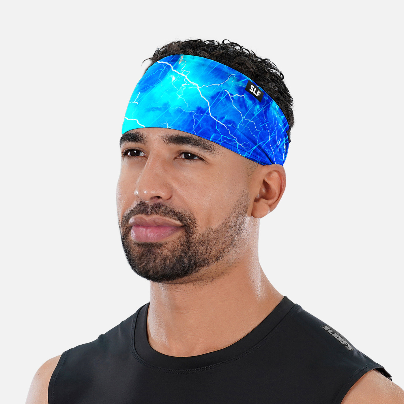 Thunderstorm Blue Headband