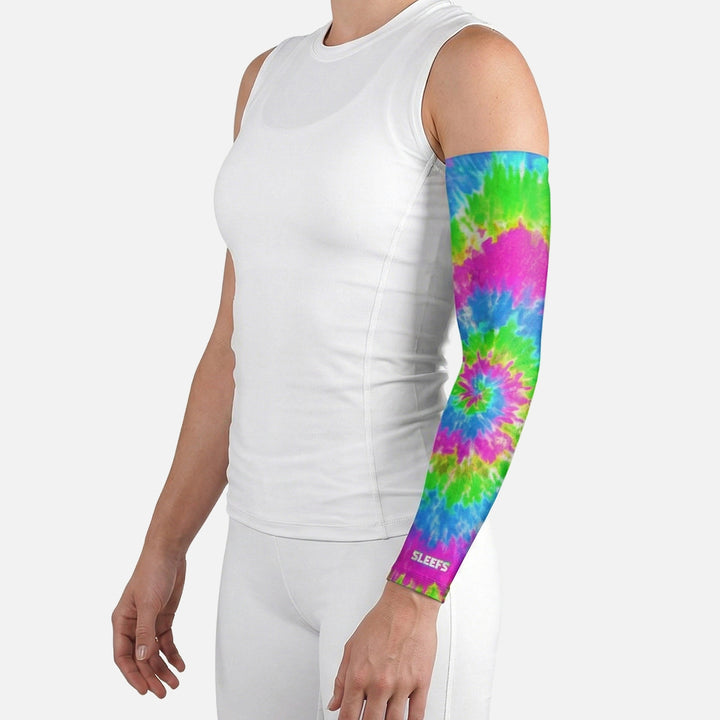 Tie-Dye Acid Swirl Arm Sleeve
