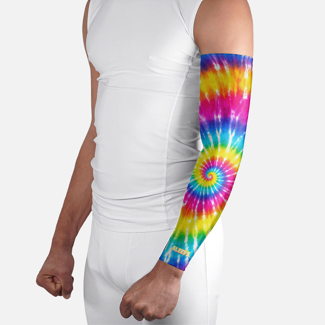 Tie-Dye Prism Swirl Arm Sleeve