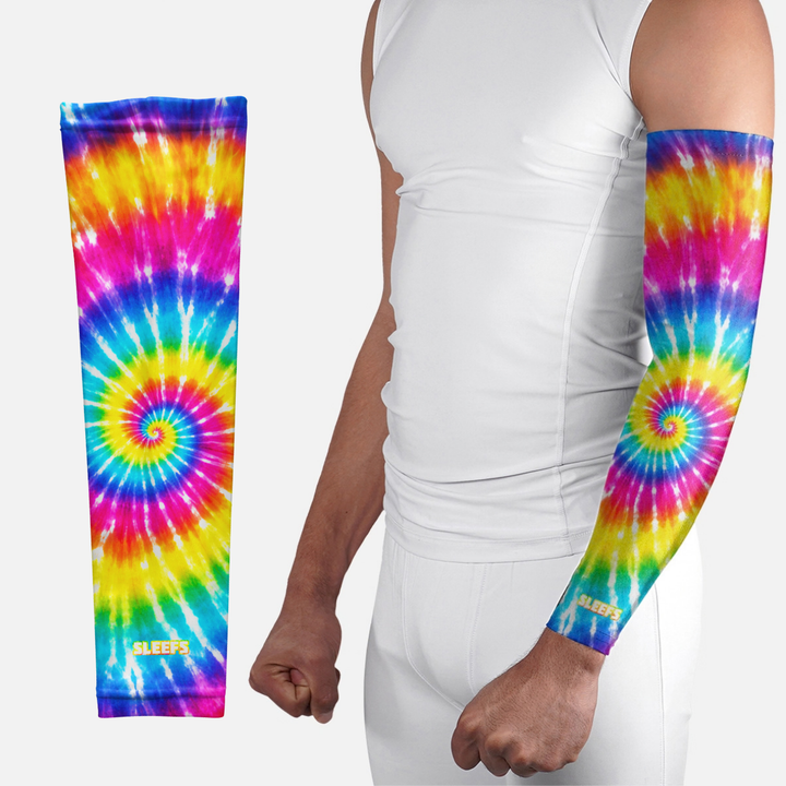 Tie-Dye Prism Swirl Arm Sleeve