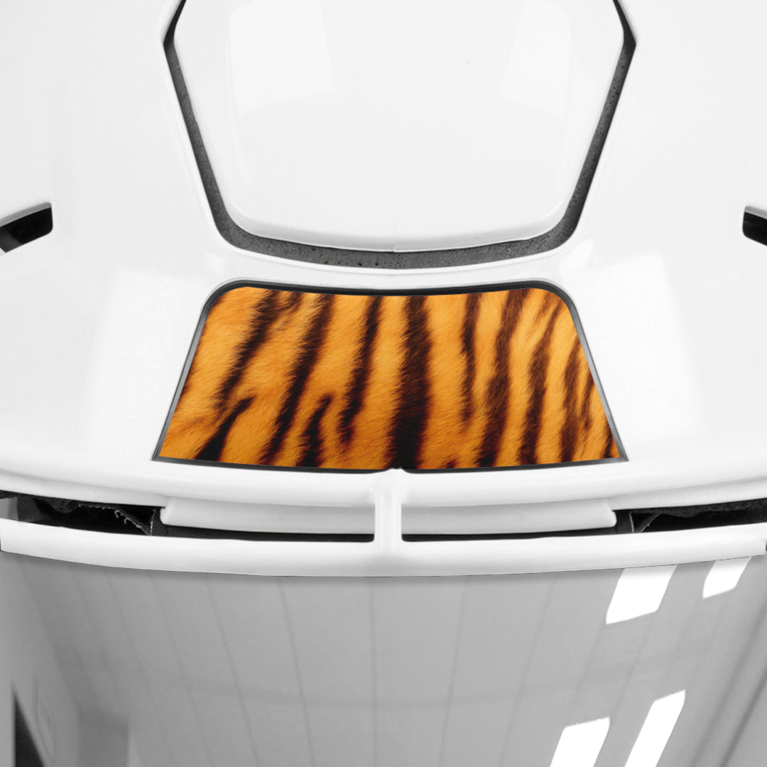 Tiger Fur Riddell Speedflex Front and Back Bumper Sticker Kit