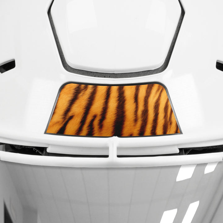 Tiger Fur Riddell Speedflex Front and Back Bumper Sticker Kit