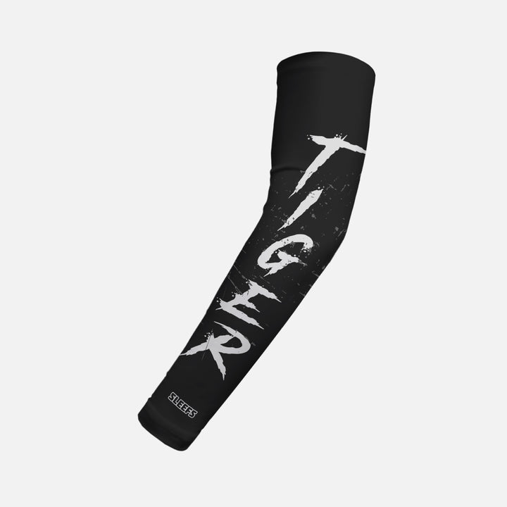 Tiger Grunge Script Kids Arm Sleeve
