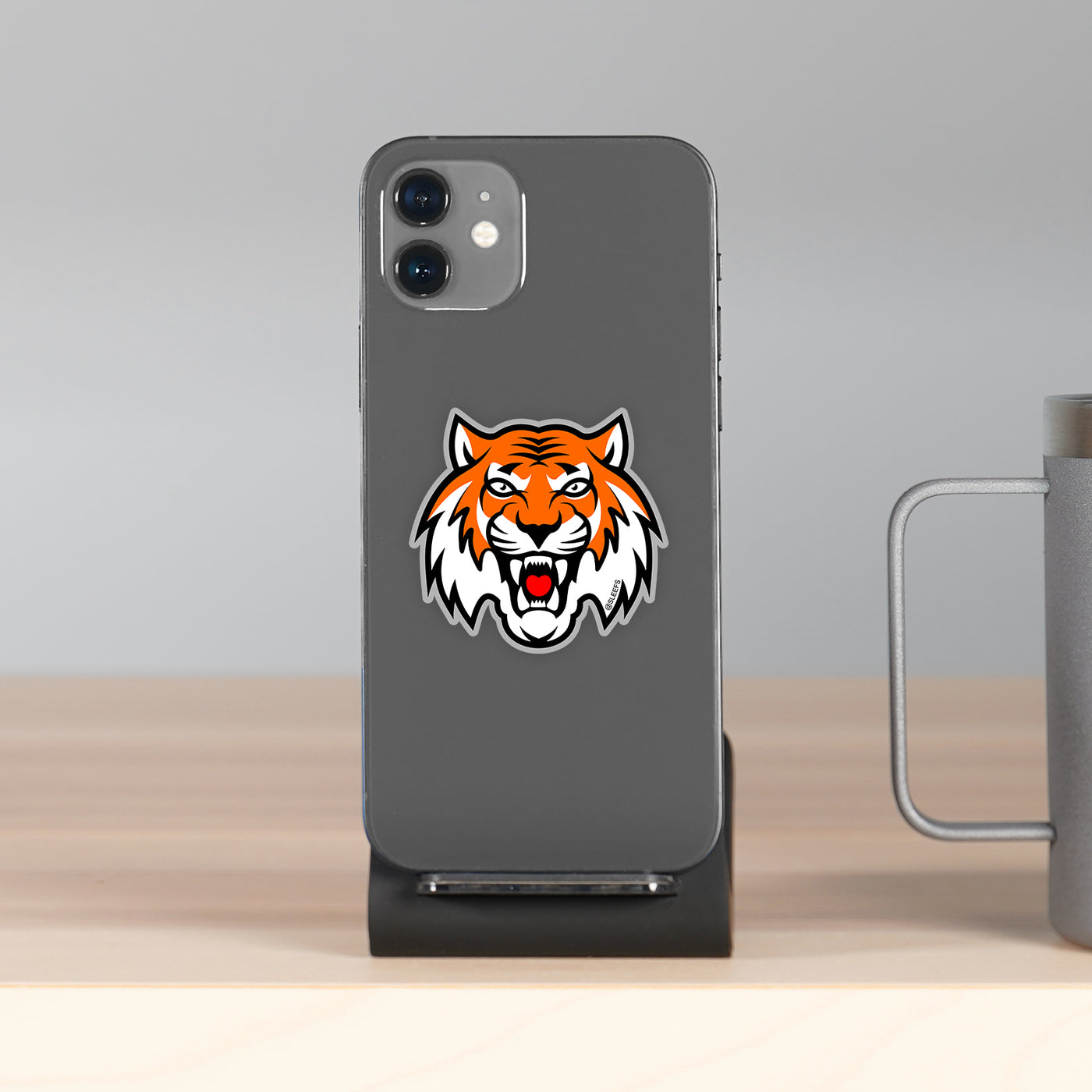 Tiger Head Sticker