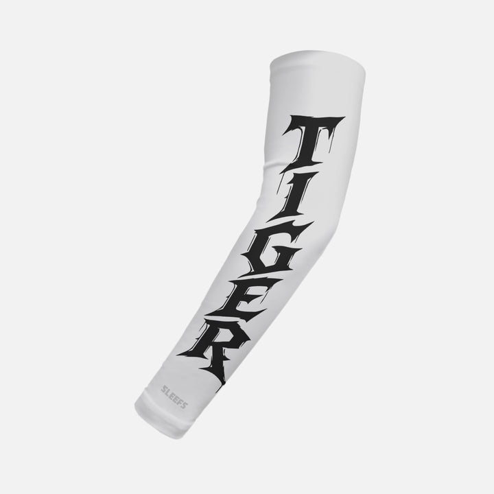 Tiger Razor Script Kids Arm Sleeve