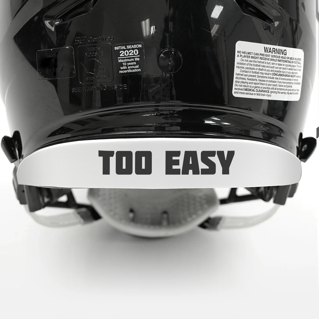 Too easy Riddell Speedflex Front and Back Bumper Sticker Kit – SLEEFS