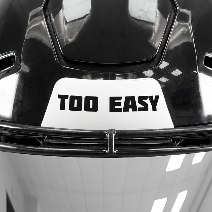 Too easy Riddell Speedflex Front and Back Bumper Sticker Kit