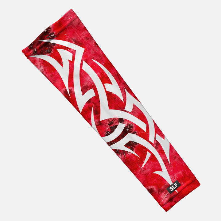 Tribal Tie Dye Red Arm Sleeve