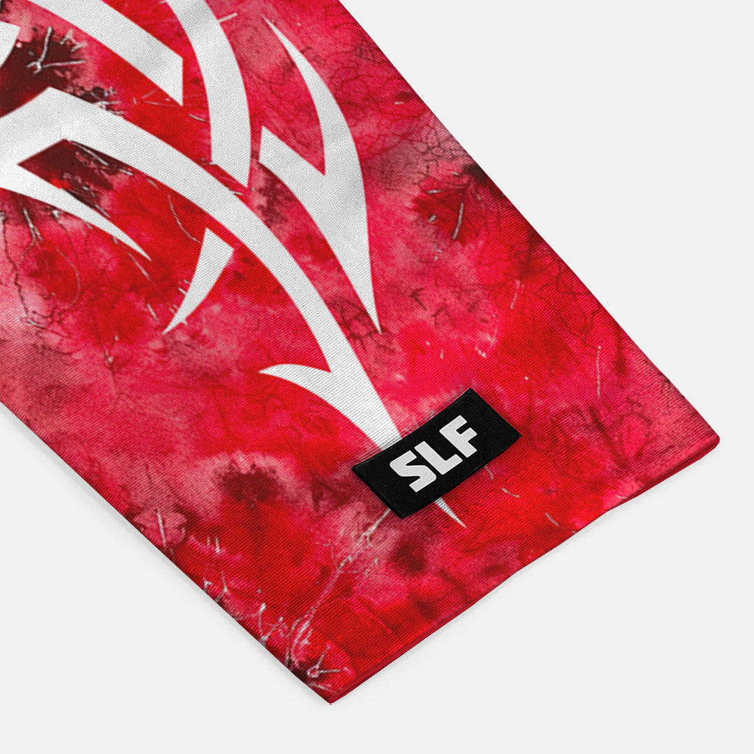 Tribal Tie Dye Red Kids Arm Sleeve