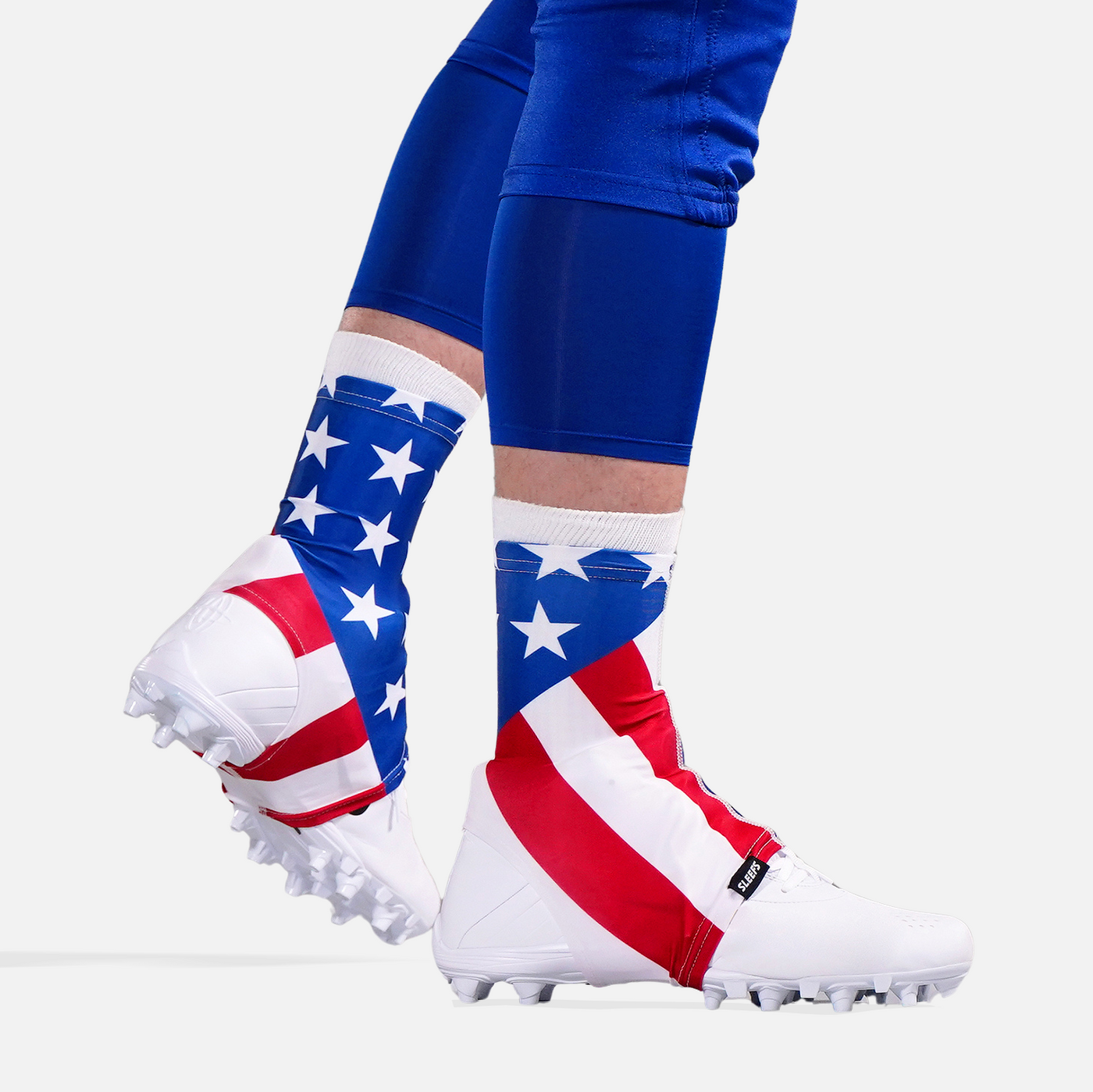 USA American Flag Spats / Cleat Covers