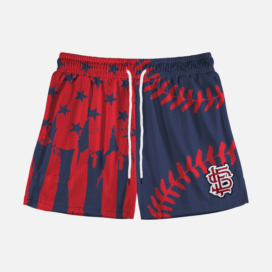 USA Baseball Muted Color Shorts - 5"