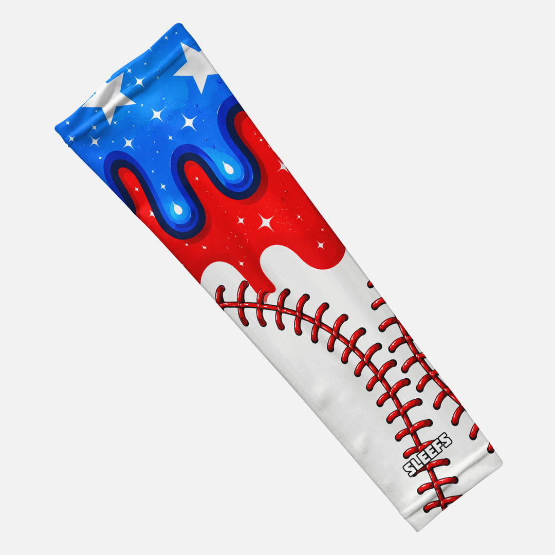 USA Baseball Patriot Stitch Arm Sleeve