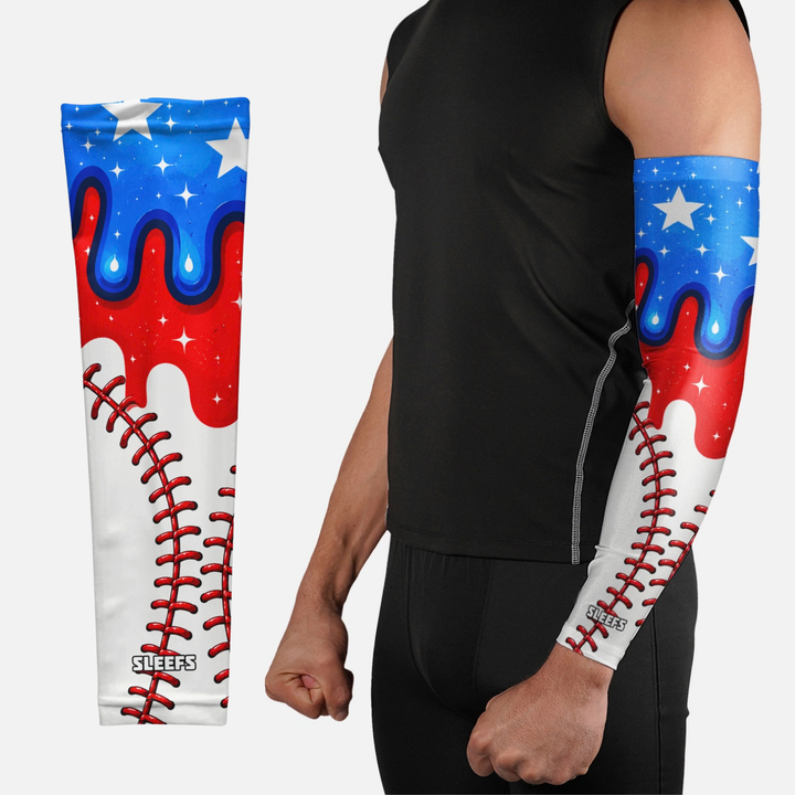 USA Baseball Patriot Stitch Arm Sleeve