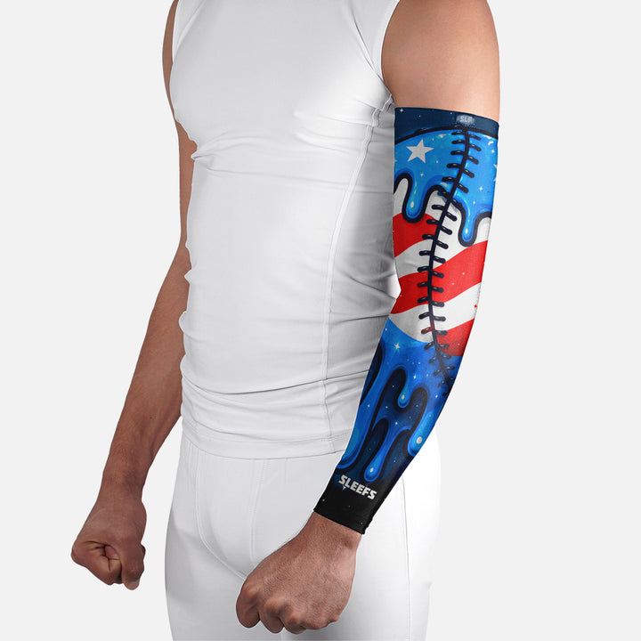 USA Baseball Space Ball Arm Sleeve