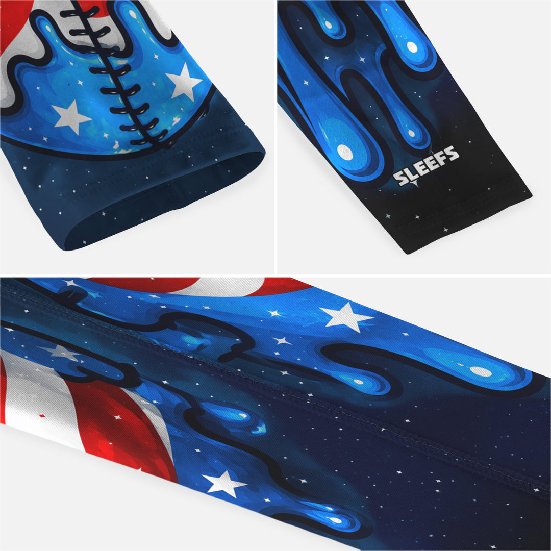 USA Baseball Space Ball Kids Arm Sleeve