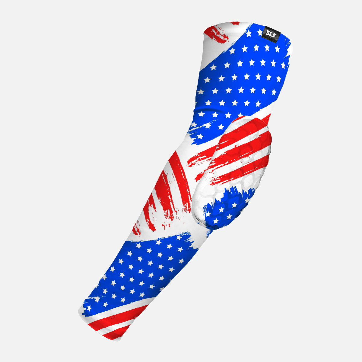 USA Brushed Flag Padded Arm Sleeve