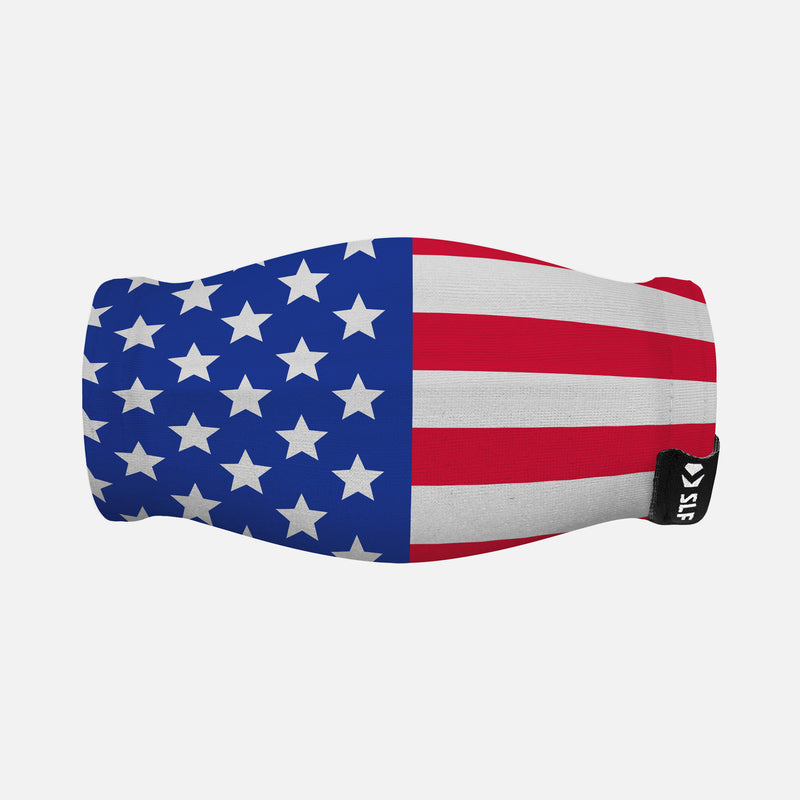 USA Flag Chin Strap Cover