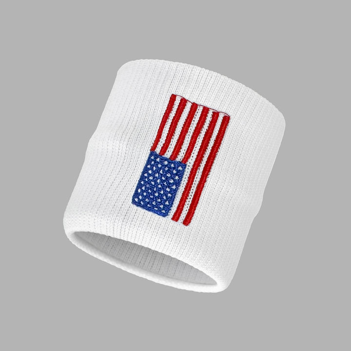 USA Flag Drip Wristband