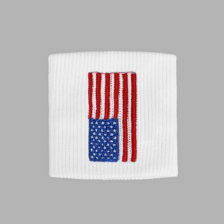 USA Flag Drip Wristband