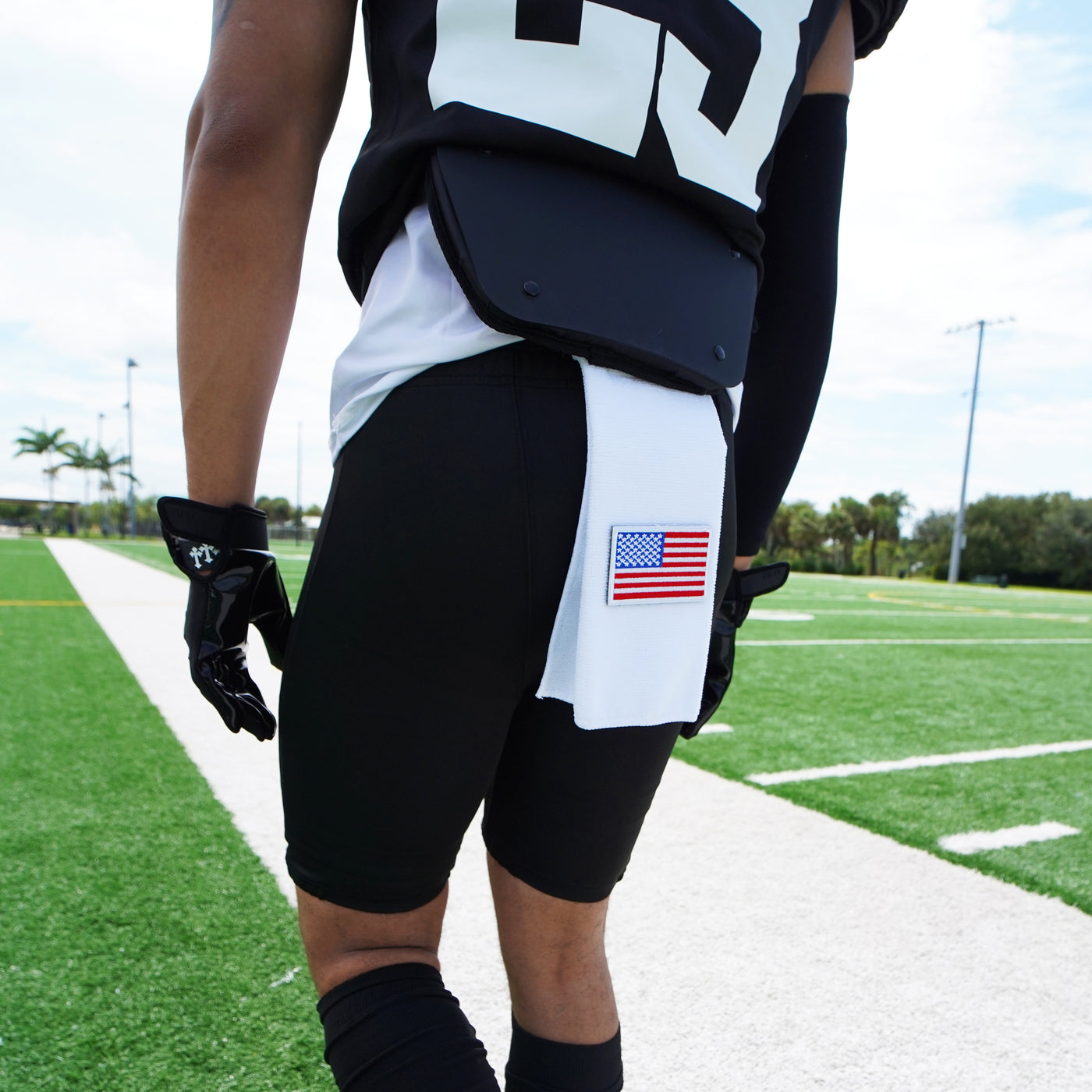 USA Flag Football Towel