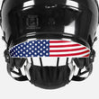 USA Flag Riddell Speedflex Front and Back Bumper Sticker Kit