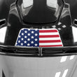 USA Flag Riddell Speedflex Front and Back Bumper Sticker Kit