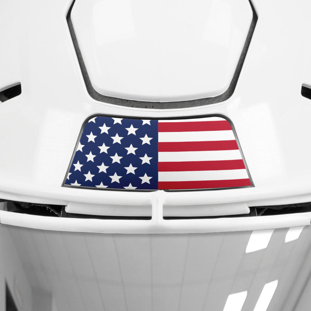 Speedflex Stickers USA Flag Riddell Speedflex Front and Back Bumper Sticker Kit – SLEEFS