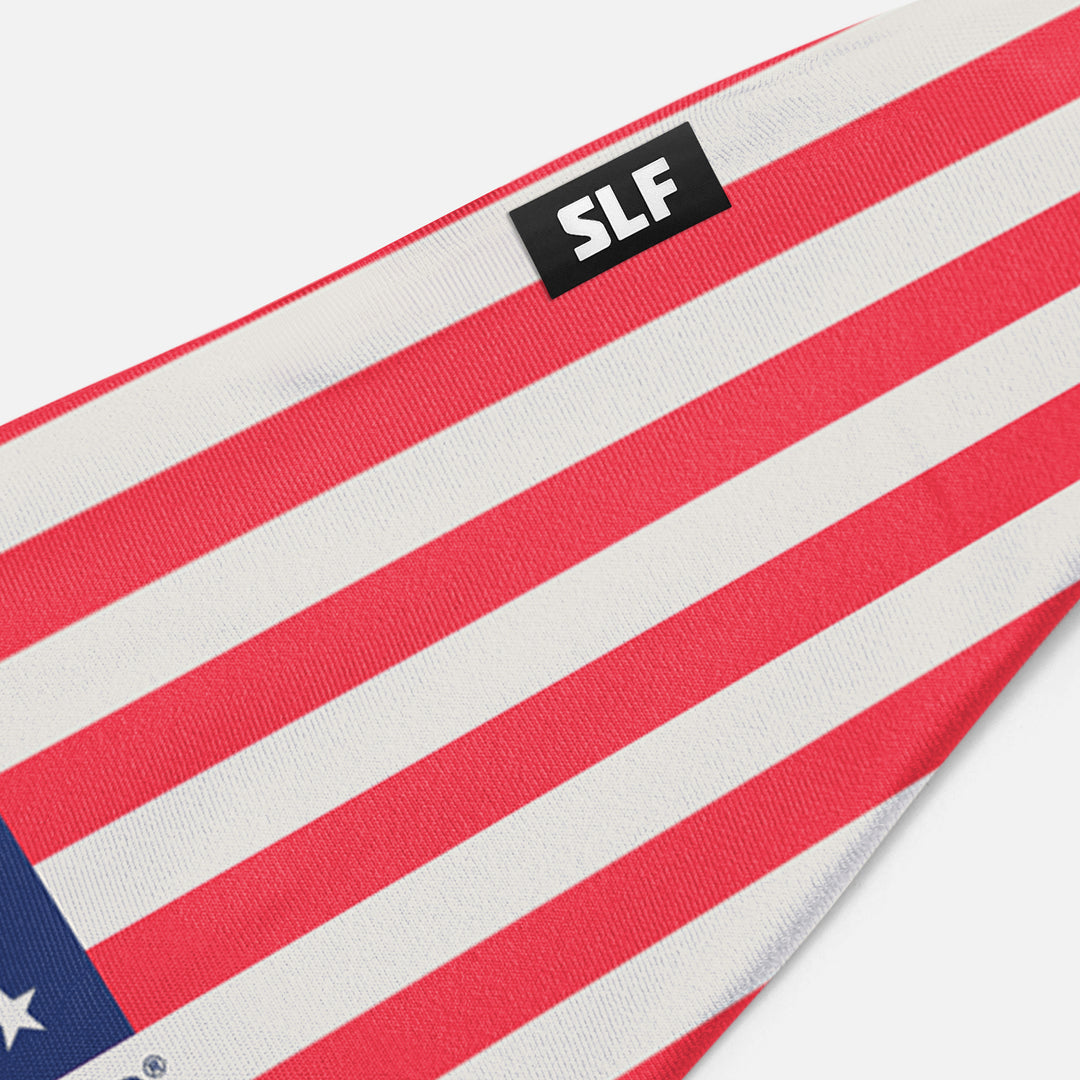 USA Flag Sleefs Muted Color Headband