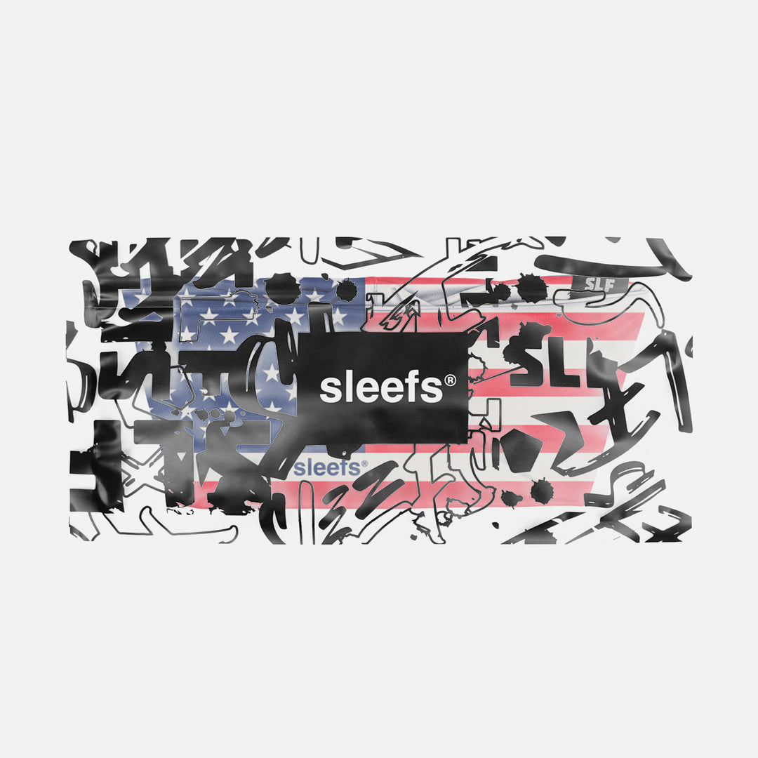 USA Flag Sleefs Muted Color Headband