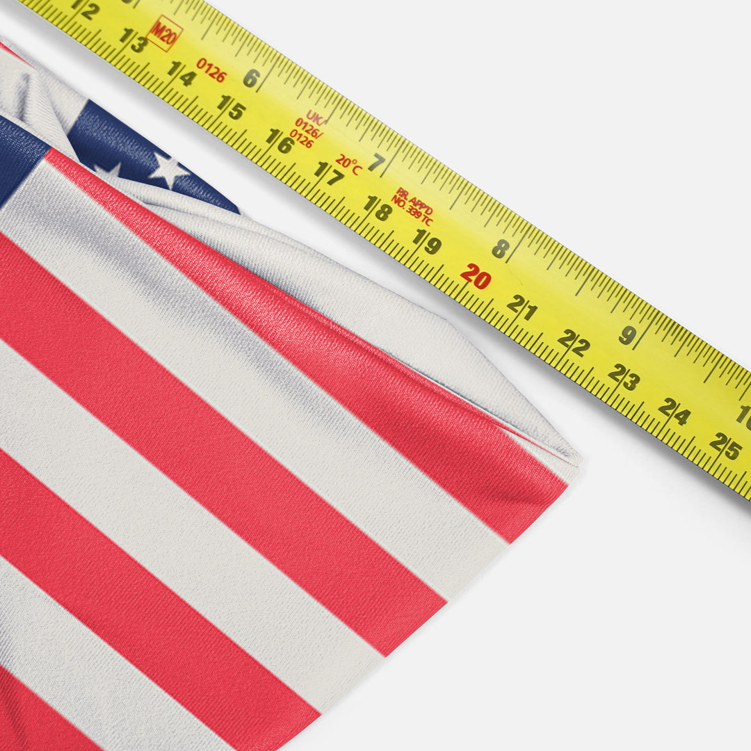 USA Flag Sleefs Muted Color Headband