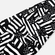 USA Flags Black White Headband