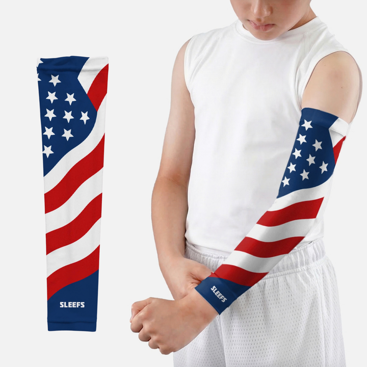 USA Liberty Wave Kids Arm Sleeve