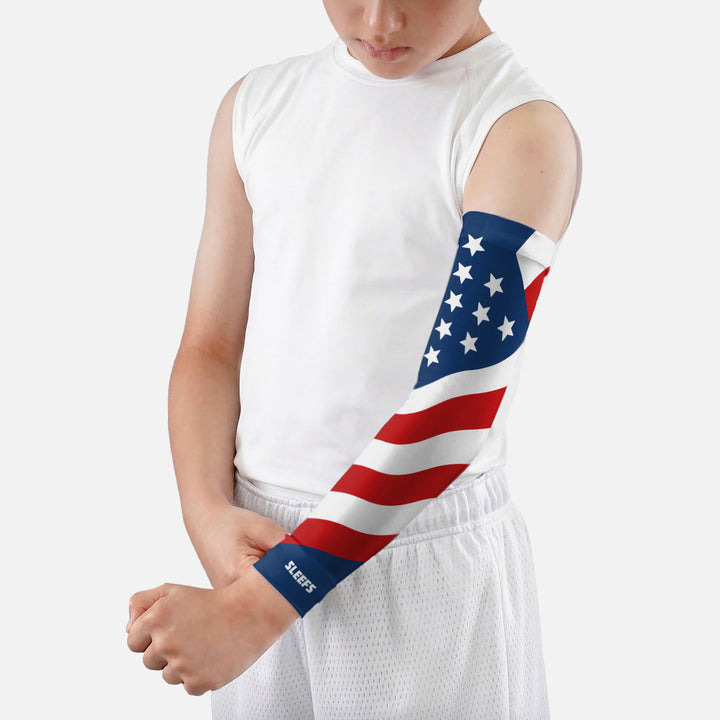 USA Liberty Wave Kids Arm Sleeve