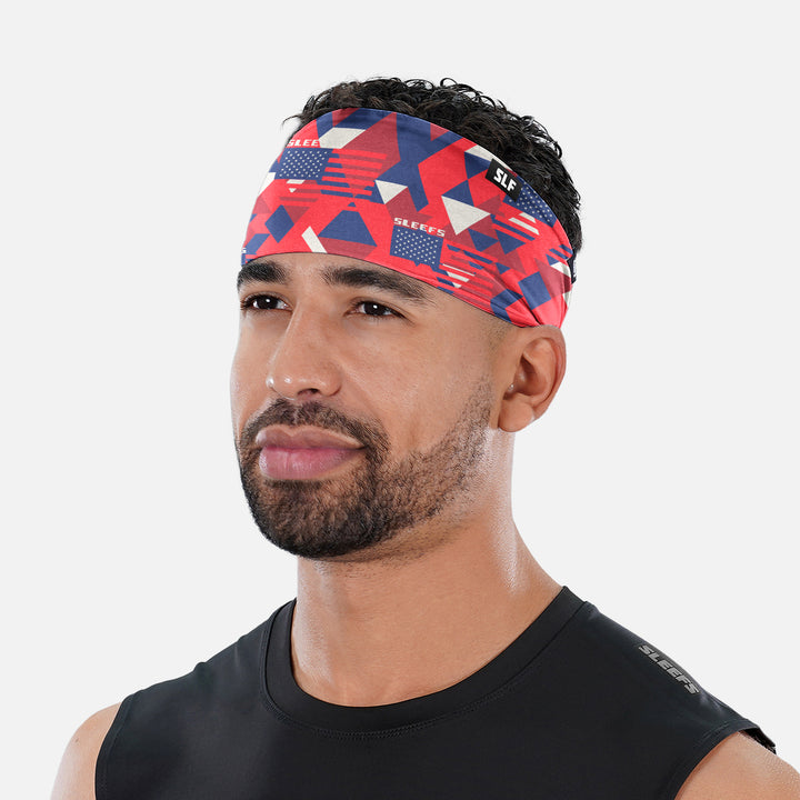 USA Muted Color Headband