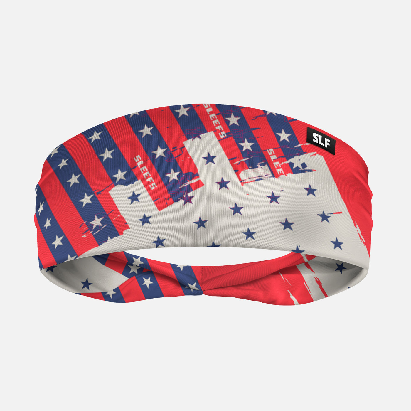 USA Patriot Banner Muted Color Headband