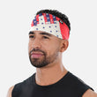 USA Patriot Banner Muted Color Headband