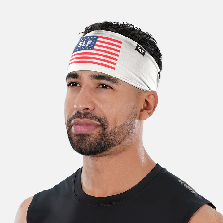 USA SLF Flag Color Headband