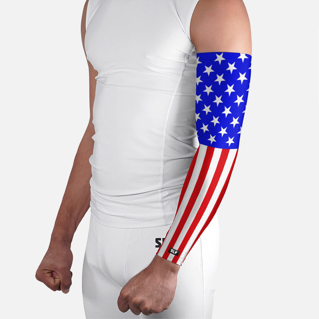 american flag card sleeves Sleefs USA American Flag Arm Sleeve