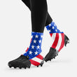 USA American Flag Spats / Cleat Covers