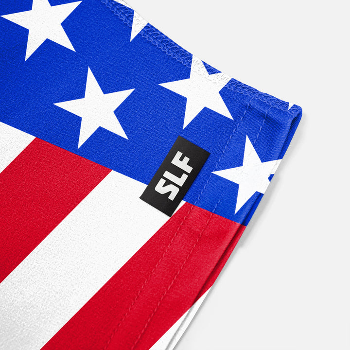 USA American Flag Spats / Cleat Covers
