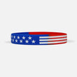 USA Flag Motivational Wristband