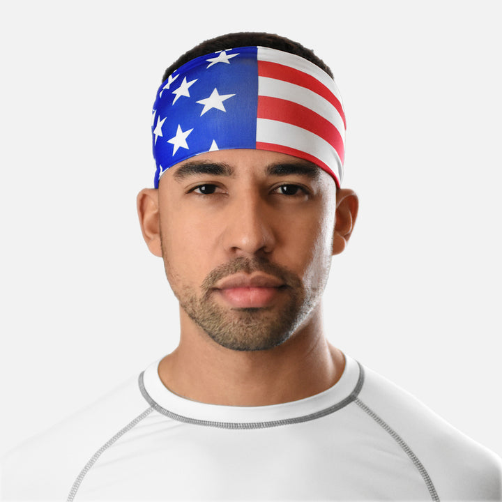 USA American Flag Headband