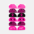 Stickers for Helmet Visor Tabs Collection 