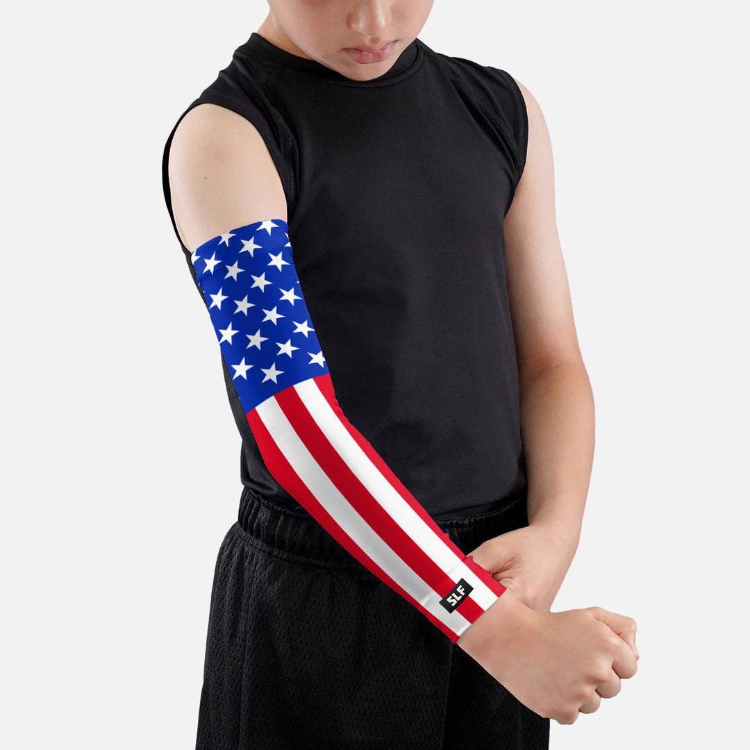 United States Flag Kids Arm Sleeve