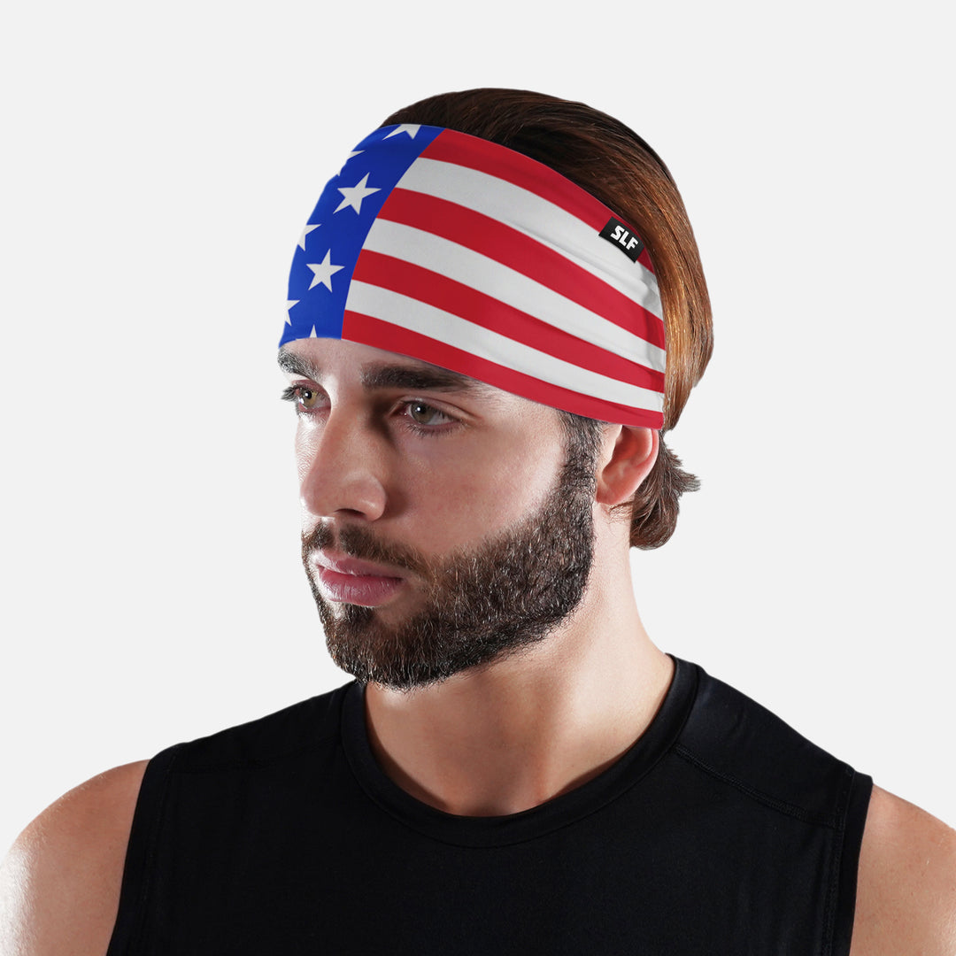 United States Flag Headband
